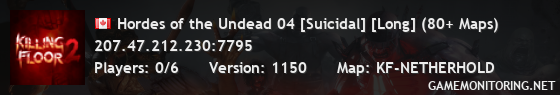 Hordes of the Undead 04 [Suicidal] [Long] (80+ Maps)