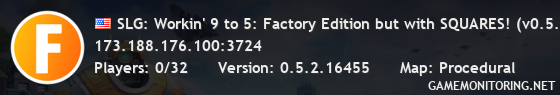 SLG: Workin' 9 to 5: Factory Edition but with SQUARES! (v0.5.2.