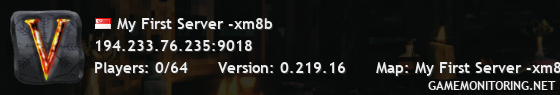 My First Server -xm8b My First Server -xm8b