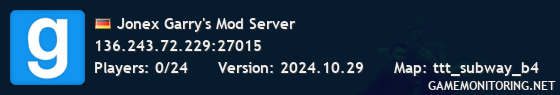 Jonex Garry's Mod Server