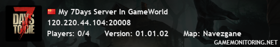 My 7Days Server In GameWorld