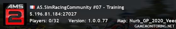 AS.SimRacingCommunity #07 - Training