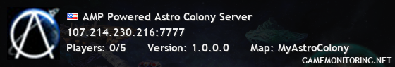 AMP Powered Astro Colony Server