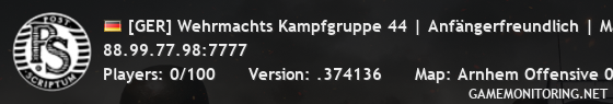 [GER] Wehrmachts Kampfgruppe 44 | Anfängerfreundlich | Map Vot
