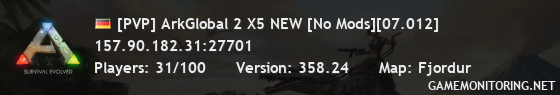 [PVP] ArkGlobal 2 X5 NEW [No Mods][07.012]