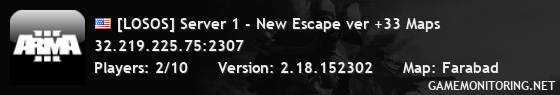 [LOSOS] Server 1 - New Escape ver +33 Maps