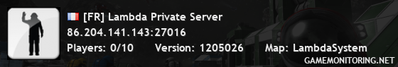 [FR] Lambda Private Server
