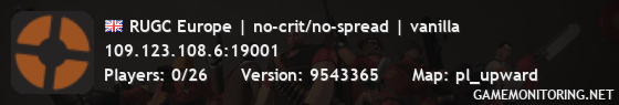 RUGC Europe | no-crit/no-spread | vanilla