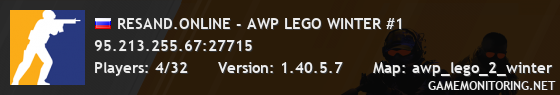 RESAND.ONLINE - AWP LEGO WINTER #1