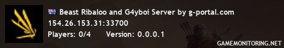 Beast Ribaloo and G4yboi Server by g-portal.com