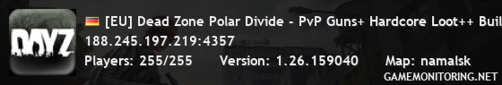 [EU] Dead Zone Polar Divide - PvP Guns+ Hardcore Loot++ Building