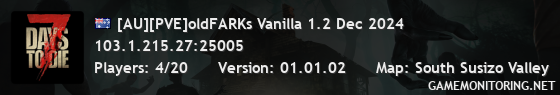 [AU][PVE]oldFARKs Vanilla 1.2 Dec 2024