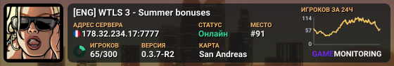 [ENG] WTLS 3 - Summer bonuses