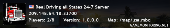 Real Driving all States 24-7 Server