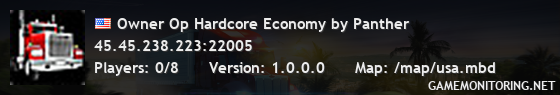 Owner Op Hardcore Economy by Panther Owner Op Hardcore Economy by Panther