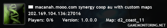 macanah.mooo.com synergy coop au with custom maps