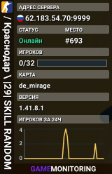 /🟢Краснодар🟢\ |29| SKILL RANDOM