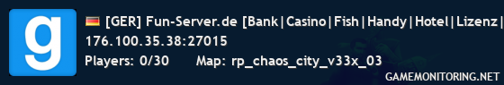 [GER] Fun-Server.de [Bank|Casino|Fish|Handy|Hotel|Lizenz|VCMod]