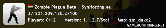 Zombie Plague Beta | SynHosting.eu
