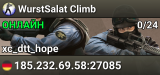 ★ WurstSalat ★ Climb