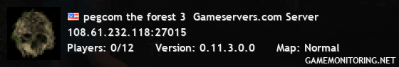 pegcom the forest 3  Gameservers.com Server