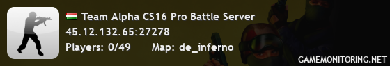 Team Alpha CS16 Pro Battle Server