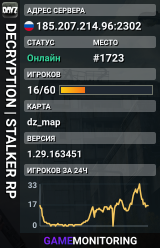 DECRYPTION | STALKER RP