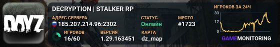 DECRYPTION | STALKER RP