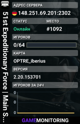 51st Expeditionary Force | Main Server