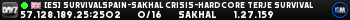 [ES] SURVIVALSPAIN-SAKHAL CRISIS-HARDCORE TERJE SURVIVAL
