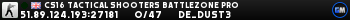 CS16 Tactical Shooters Battlezone Pro