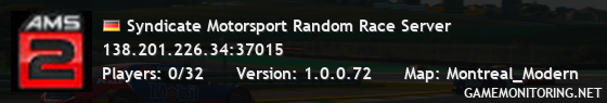 Syndicate Motorsport Random Race Server