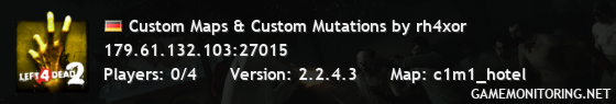 Custom Maps & Custom Mutations by rh4xor