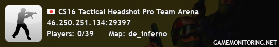 CS16 Tactical Headshot Pro Team Arena