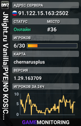 JNight.ru Vanilla|PVE|NO KOS|Chernorussia