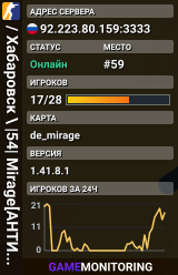 /🔴Хабаровск🔴\ |54| Mirage[AHTИЧИT 🔥]