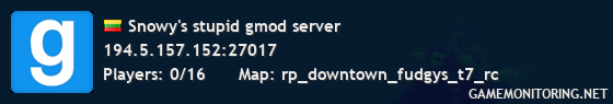 Snowy's stupid gmod server