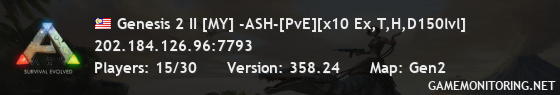 Genesis 2 II [MY] -ASH-[PvE][x10 Ex,T,H,D150lvl]