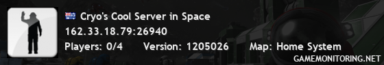 Cryo's Cool Server in Space