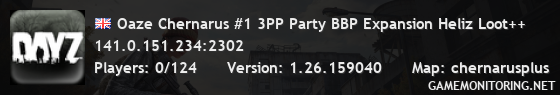 Oaze Chernarus #1 3PP Party BBP Expansion Heliz Loot++