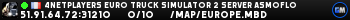 4Netplayers Euro Truck Simulator 2 Server asmoflo