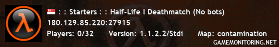 : : Starters : : Half-Life I Deathmatch (No bots)