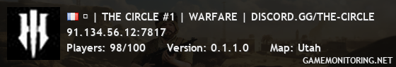 ① | THE CIRCLE #1 | WARFARE | LVL 50+ | DISCORD.GG/THE-CIRCLE ① | THE CIRCLE #1 | WARFARE | LVL 50+ | DISCORD.GG/THE-CIRCLE