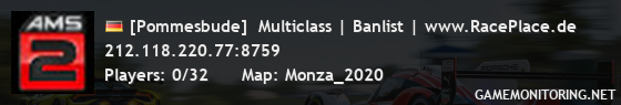 [Pommesbude]  Multiclass | Banlist | www.RacePlace.de