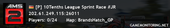 [P] 10Tenths League Sprint Race #JR