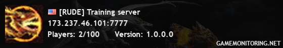 [RUDE] Training server