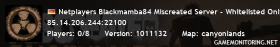 Netplayers Blackmamba84 Miscreated Server - Whitelisted Only