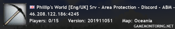 Phillip's World [Eng/UK] Srv - Area Protection - Discord - ABM - BP allowed - PNB - GPS - Iconomy