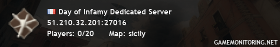 Day of Infamy Dedicated Server