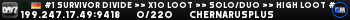 #1 SURVIVOR DIVIDE >> X10 LOOT >> SOLO/DUO >> HIGH LOOT #6